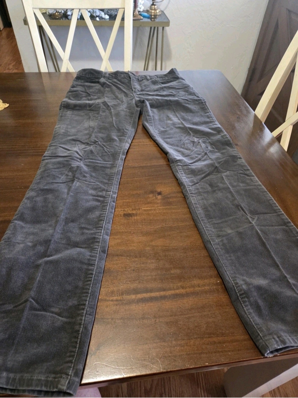 Chaps brand corduroy pants Size 8 Womens Grey